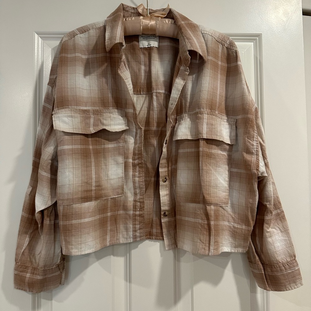 Abercrombie & Fitch flannel NWOT
